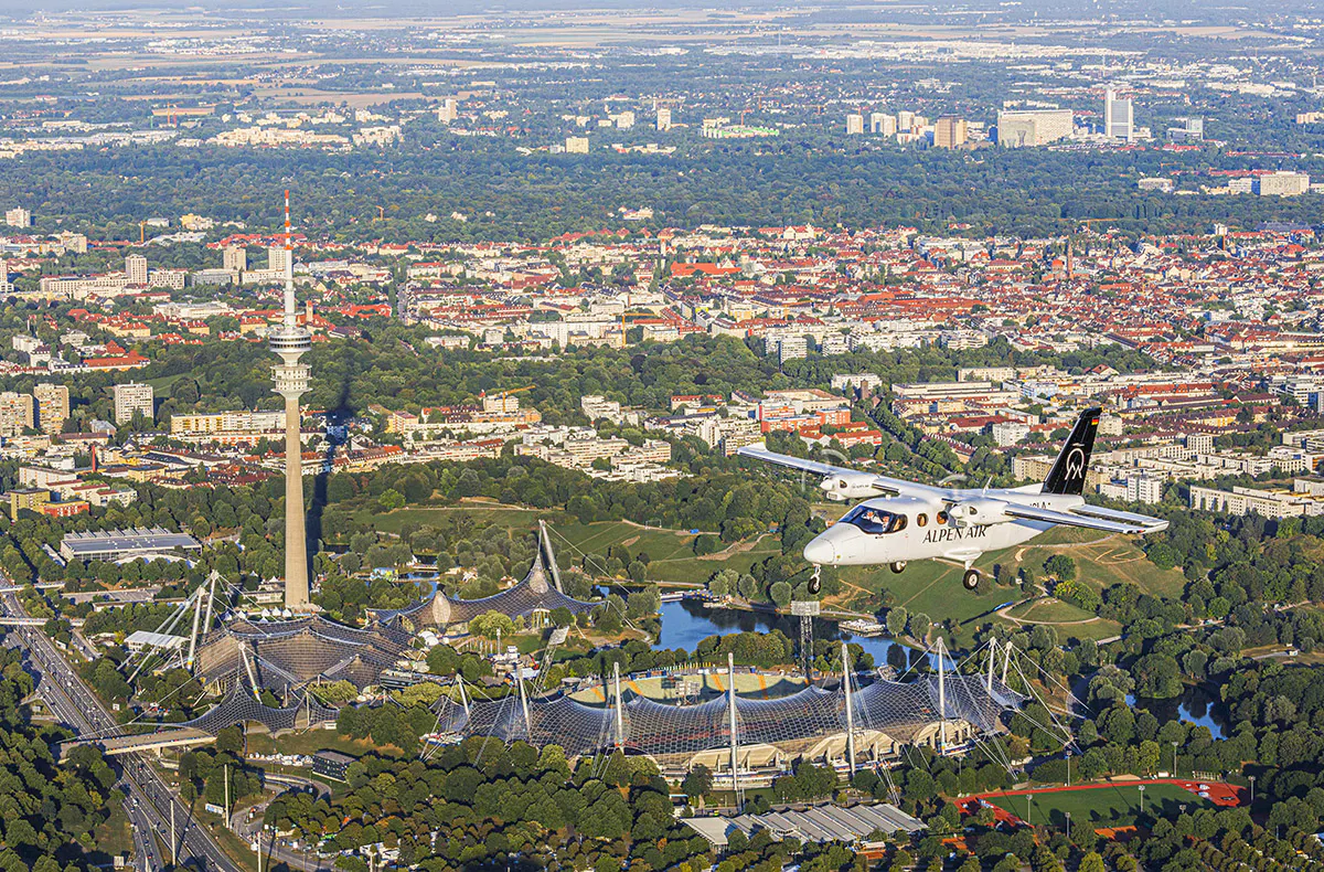 Rundflug München und Fünfseenland (45 Min.) - 5