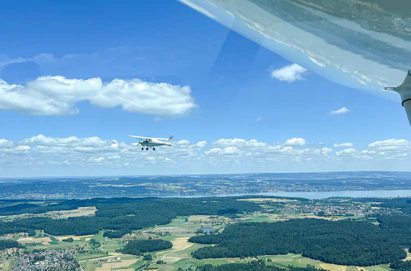 Rundflug Ultraleichtflugzeug Raum Bodensee (2 Std.)