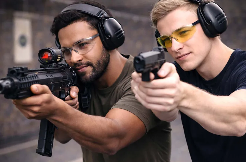 Schießtraining Pistole, Revolver & Gewehr Reken (2 Std.)