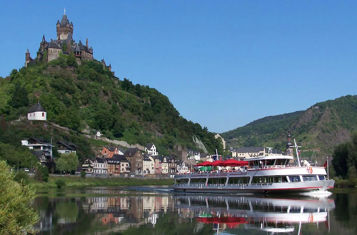 Schifffahrt mit E-Scooter Tour Cochem - 5