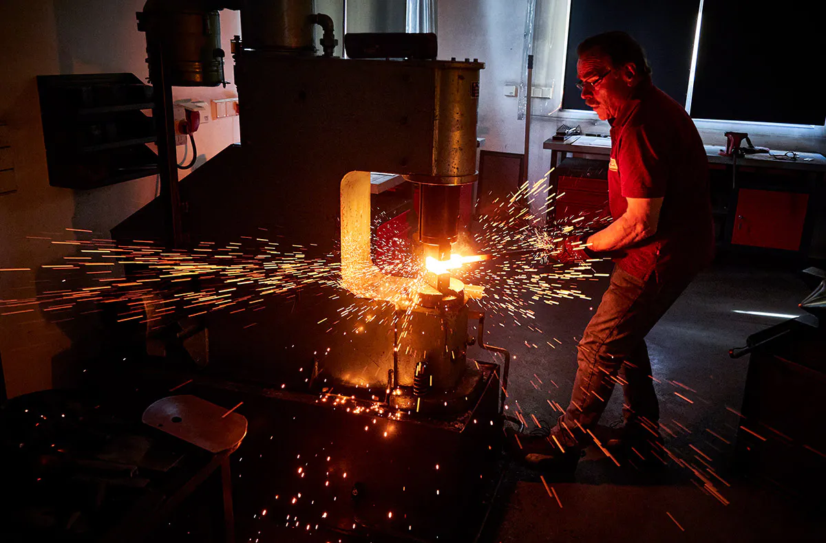 Schmiedekurs Markt Bibart - 6