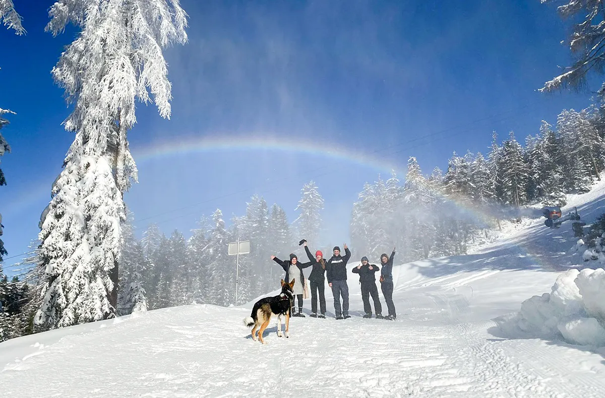 Schneeschuhwanderung Zugspitzblick Ehrwald - 5