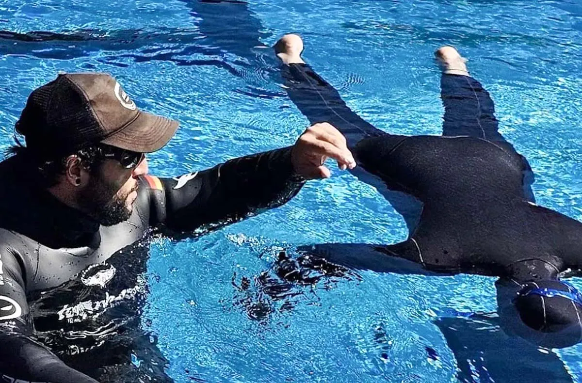 Freediving Schnuppertauchen Steina - 2