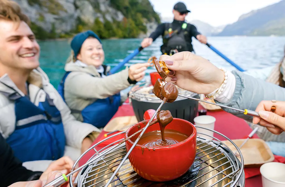 Schoko-Fondue Float Wilderswil - 2