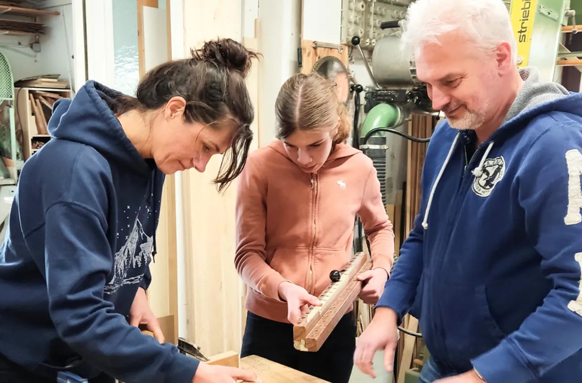 Schreiner-Workshop für die Familie Weinheim - 5