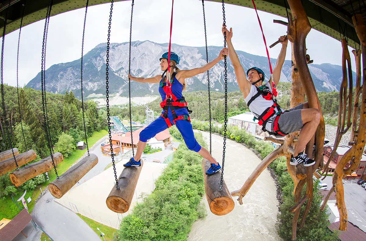 Schwebender Hochseilgarten in Tirol - 5