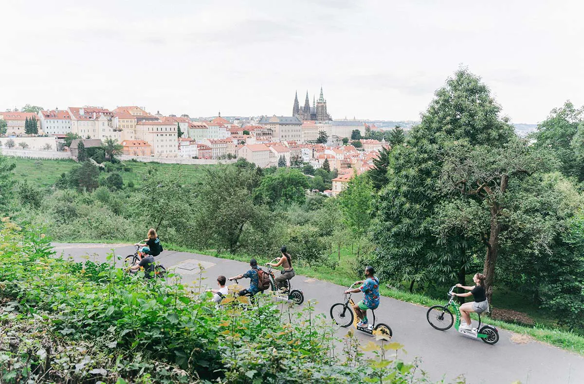 Sightseeing mit dem E-Scooter in Prag - 7