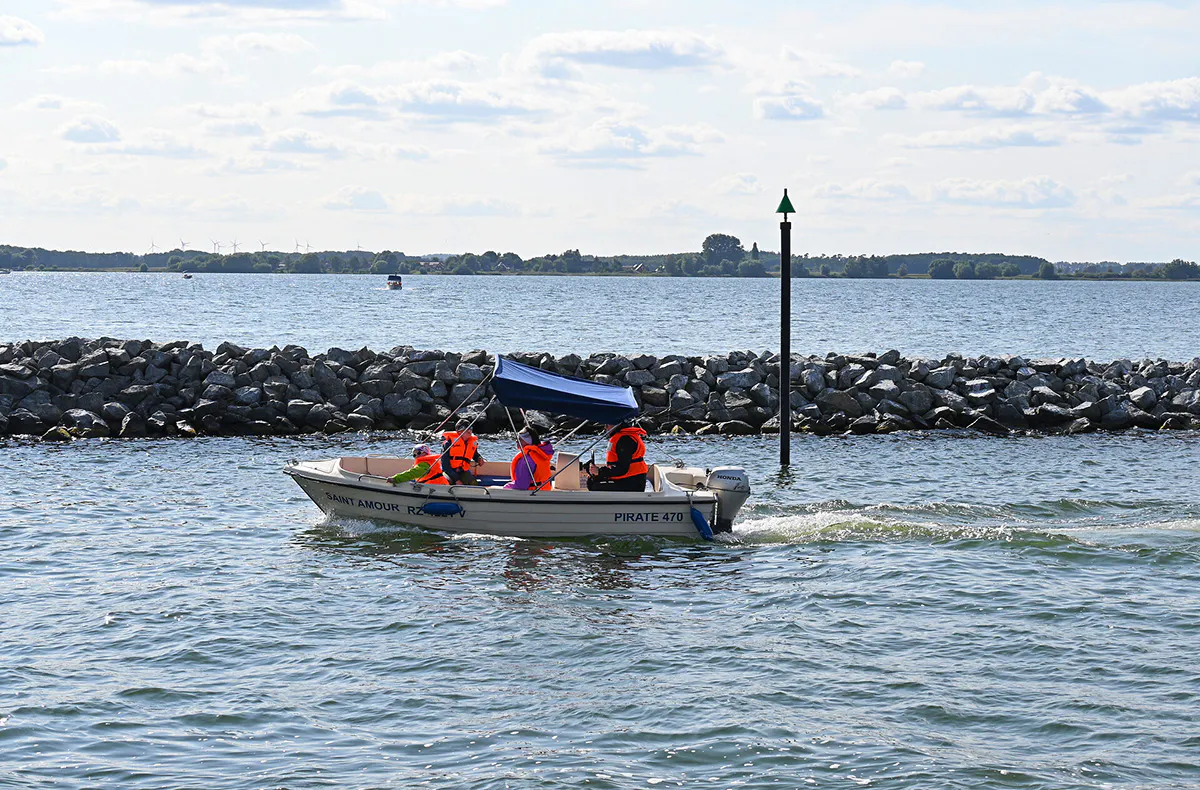 Motorboot selber fahren Rechlin - 5