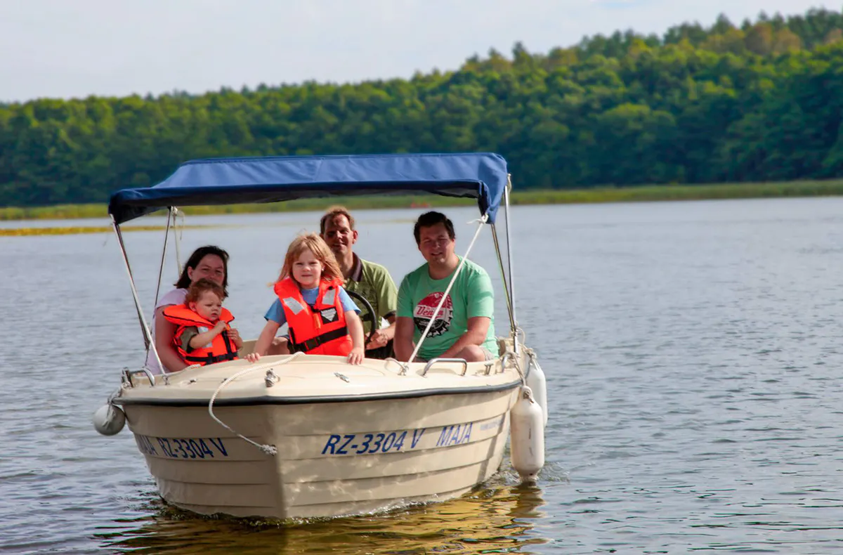 Motorboot selber fahren Rechlin - 6