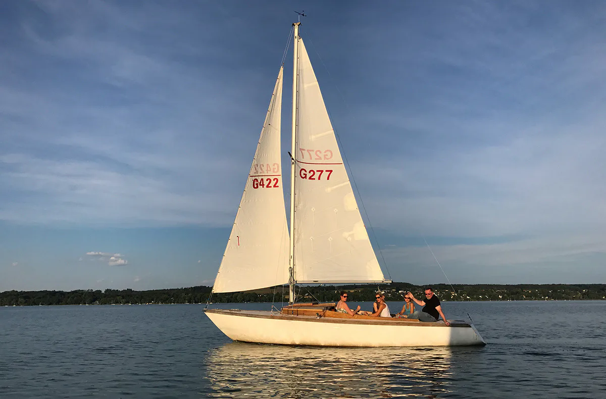 Sunset Sailing Utting am Ammersee - 1