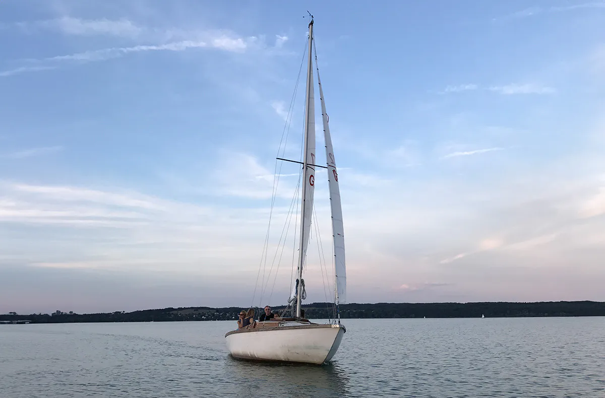 Sunset Sailing Utting am Ammersee - 3