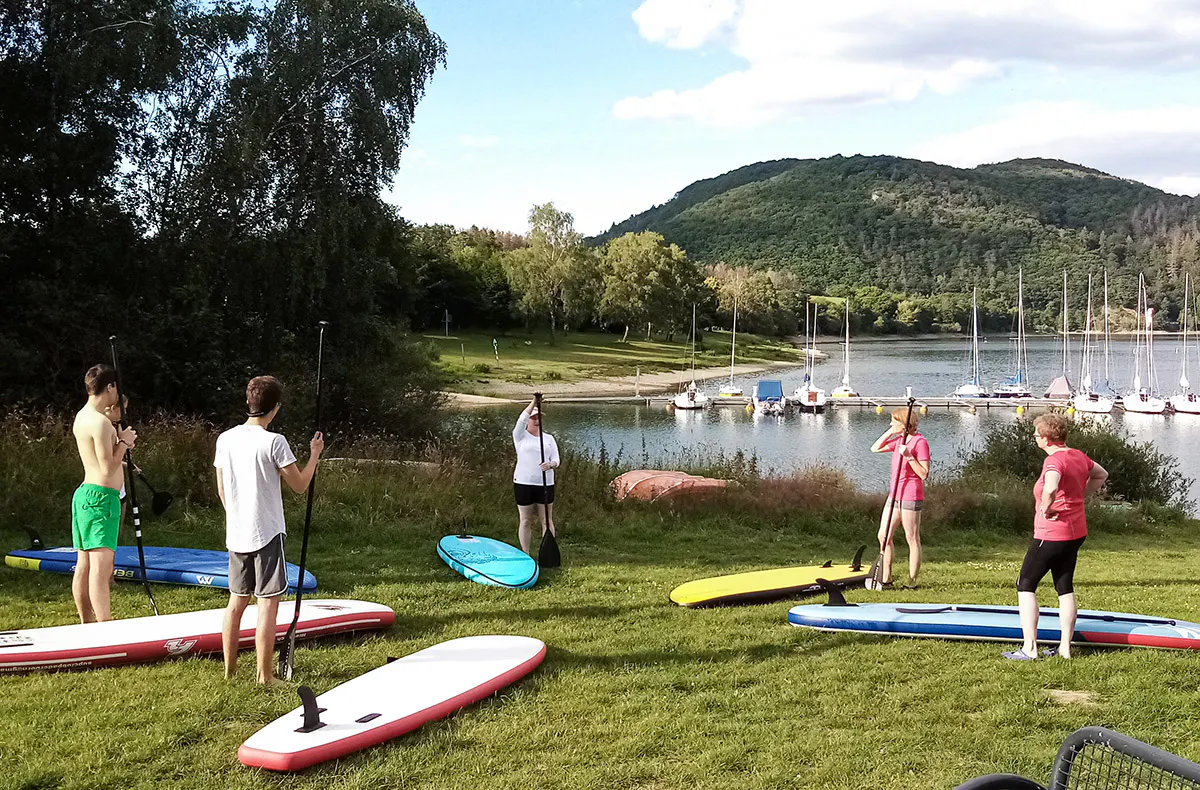 SUP Gruppenkurs Diemelsee - 5