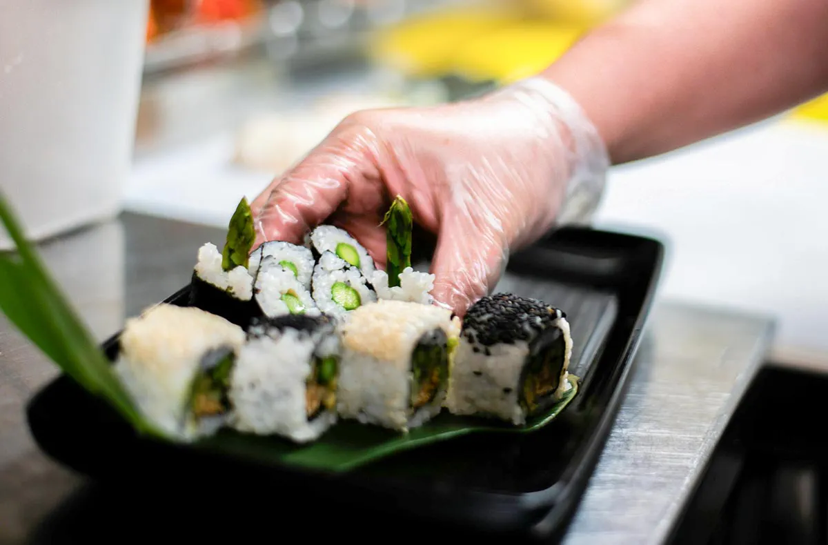 Sushi Kochkurs vegan Berlin - 5