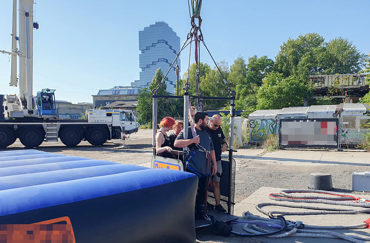 Tandem Bungee Jumping Berlin für 2 - 2