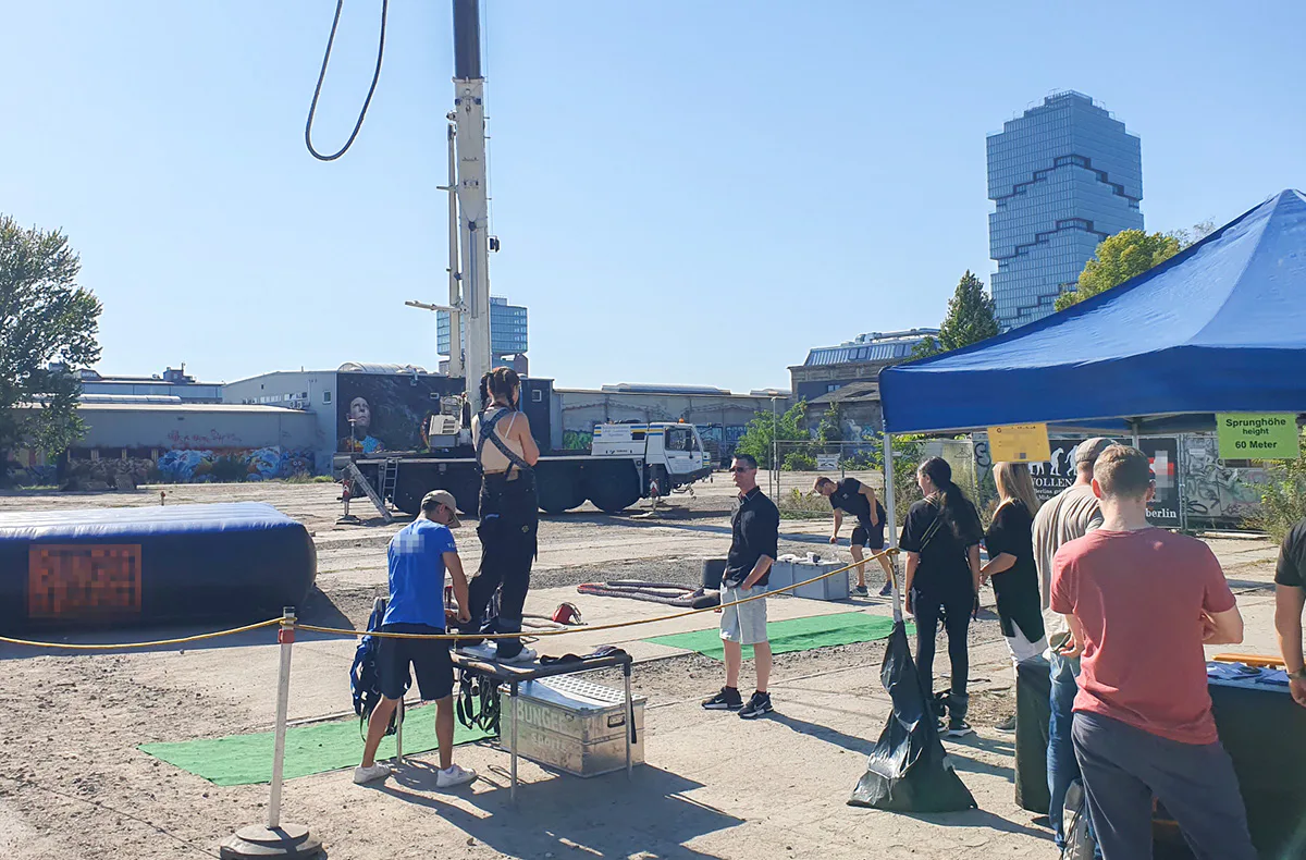 Tandem Bungee Jumping Berlin für 2 - 3