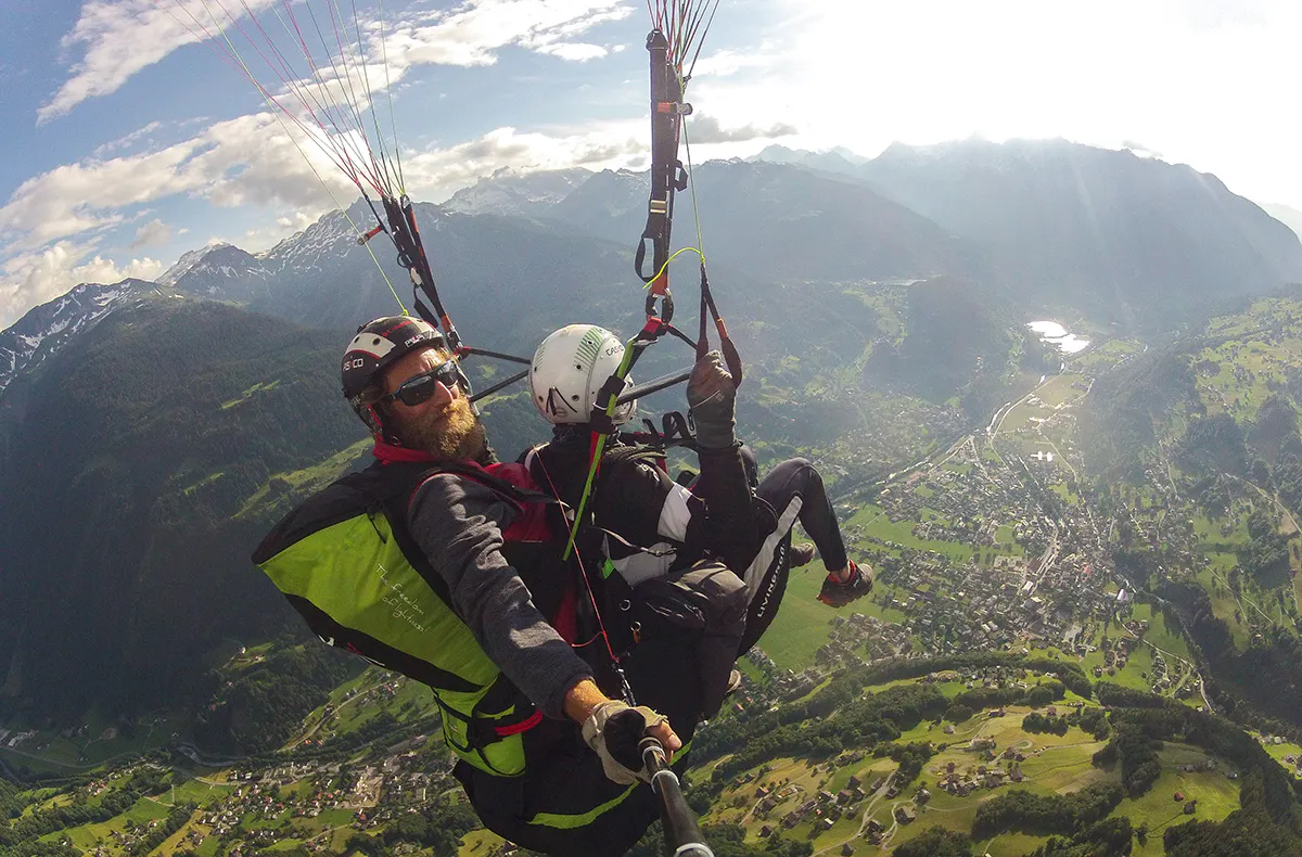 Gleitschirm Tandemflug St. Gallenkirch - 6