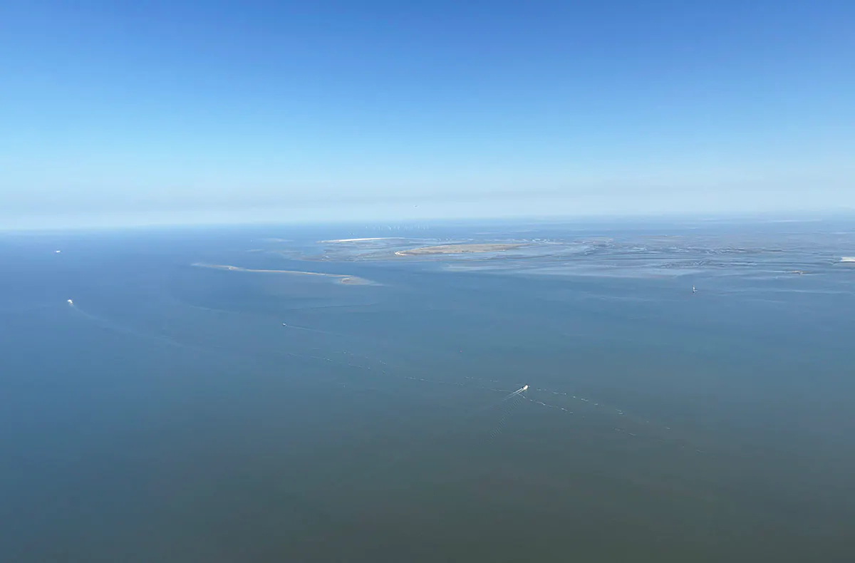 Tragschrauber Flug Nordsee Inseln - 5