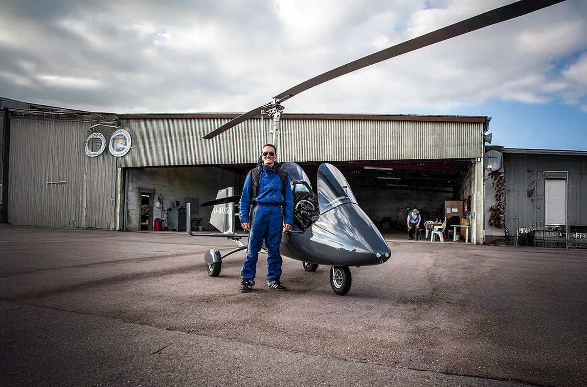 Tragschrauber Rundflug Hockenheim (60 Min.) - 5
