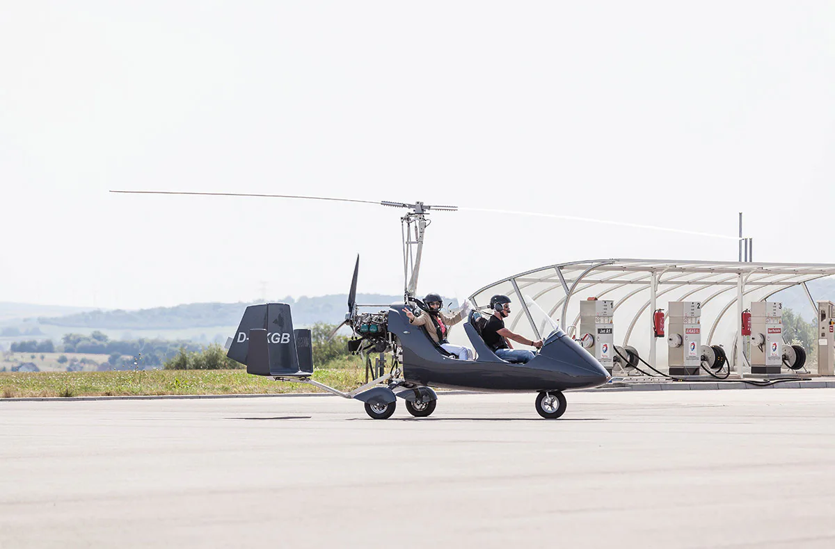 Tragschrauber Rundflug Hockenheim (30 Min.) - 1