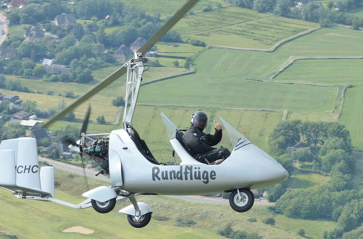 Tragschrauber Rundflug Hodenhagen (30 Min.) - 6