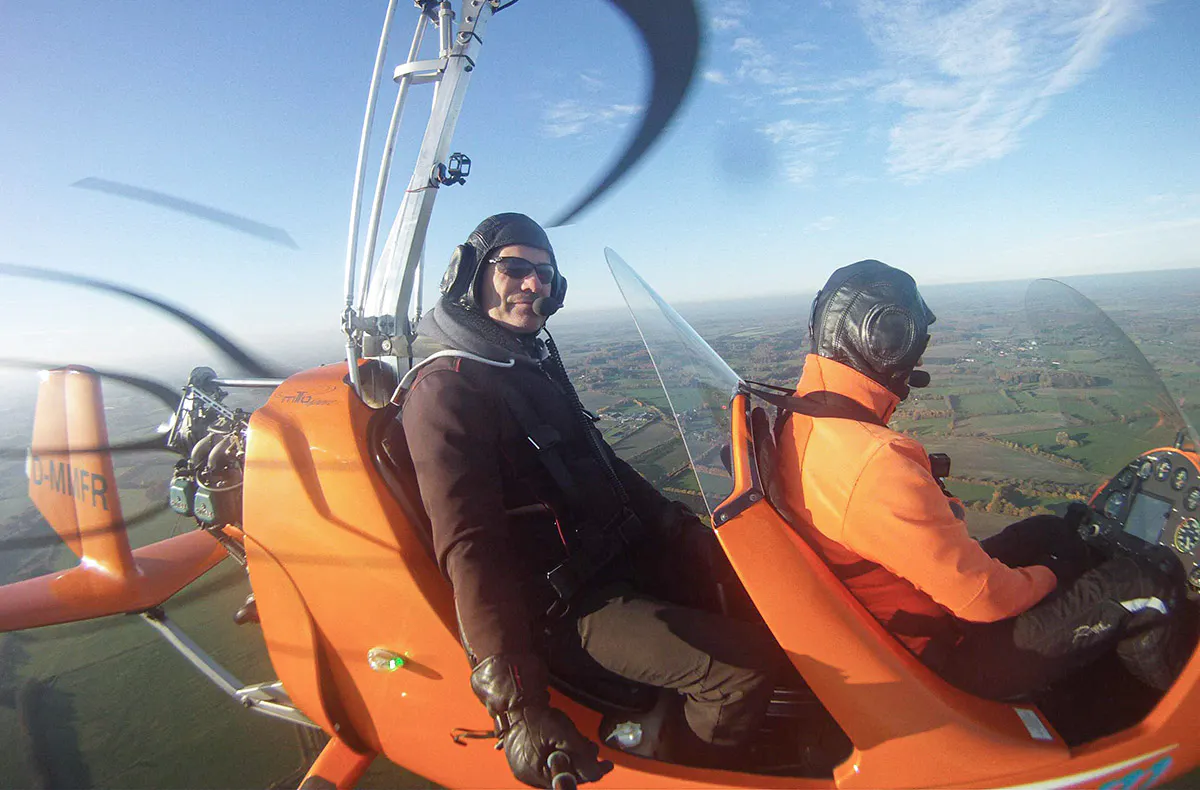 Tragschrauber Rundflug Hohenlockstedt - 5