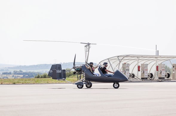Tragschrauber selber fliegen Hockenheim (30 Min.)