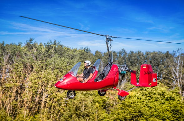 Tragschrauber selber fliegen Magdeburg (60 Min.)
