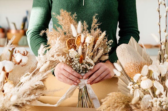 Trockenblumen Strauß selber machen München