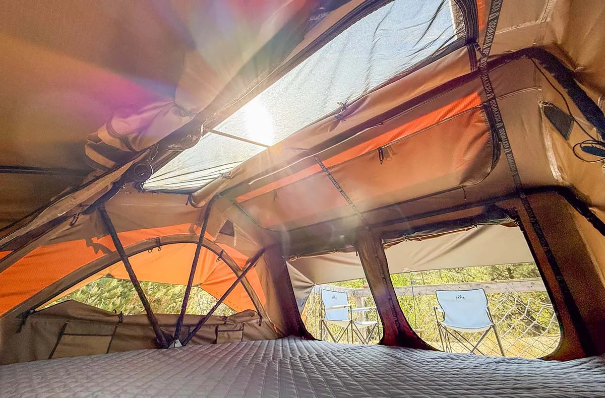 Außergewöhnlich Übernachten im Dachzelt Amrum für 2 - 8