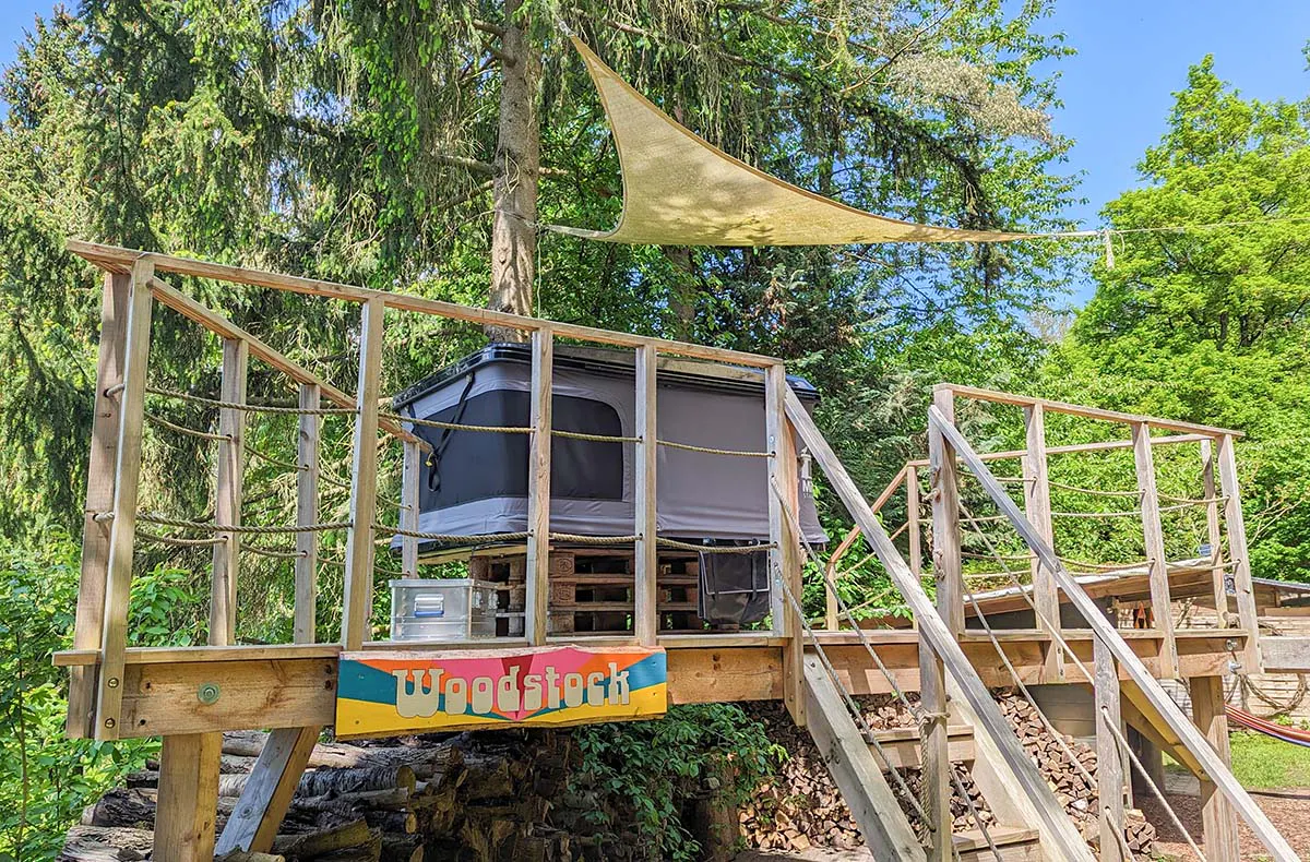 Außergewöhnlich Übernachten im Dachzelt Thulba für 2 (2 Nächte) - 6