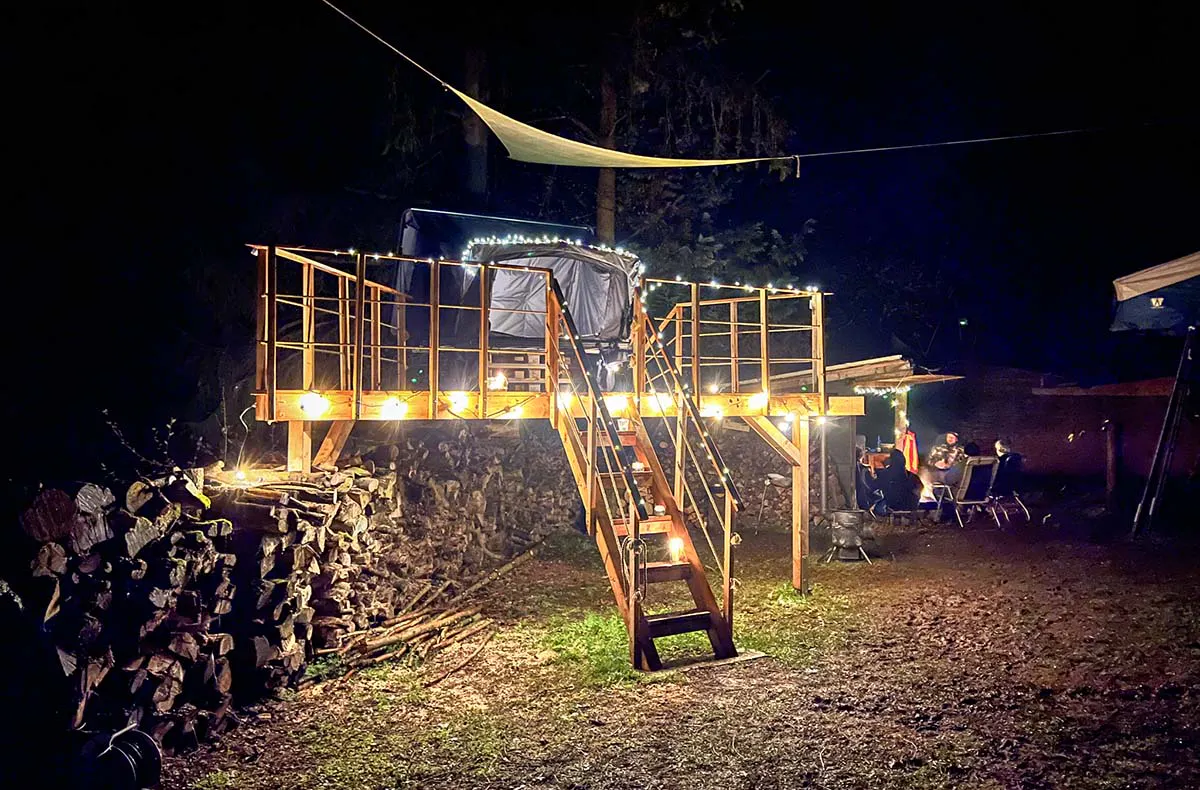 Außergewöhnlich Übernachten im Dachzelt Thulba für 2 (2 Nächte) - 7