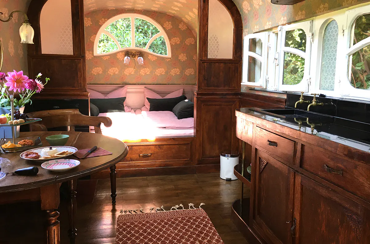 Übernachten im Zirkuswagen Fischach für 2 (1 Nacht) - 6