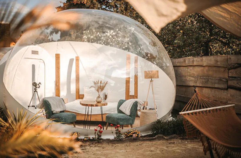 Übernachtung im Bubble Haus Zehdenick für 2 (1 Nacht)