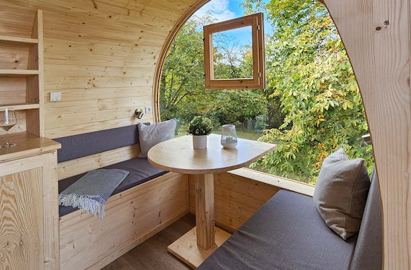 Übernachtung im Fass Volkach für 2 (1 Nacht)