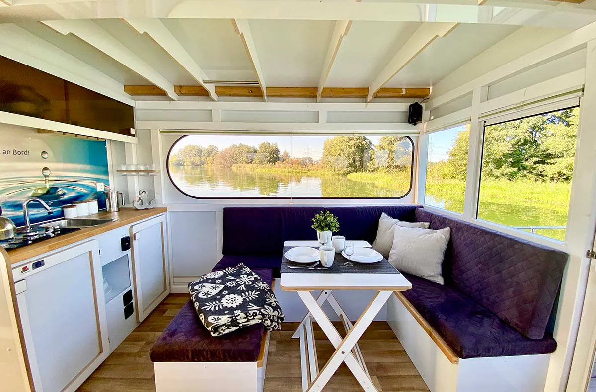 Übernachtung im Hausboot auf der Havel für 2 (2 Nächte) - 5