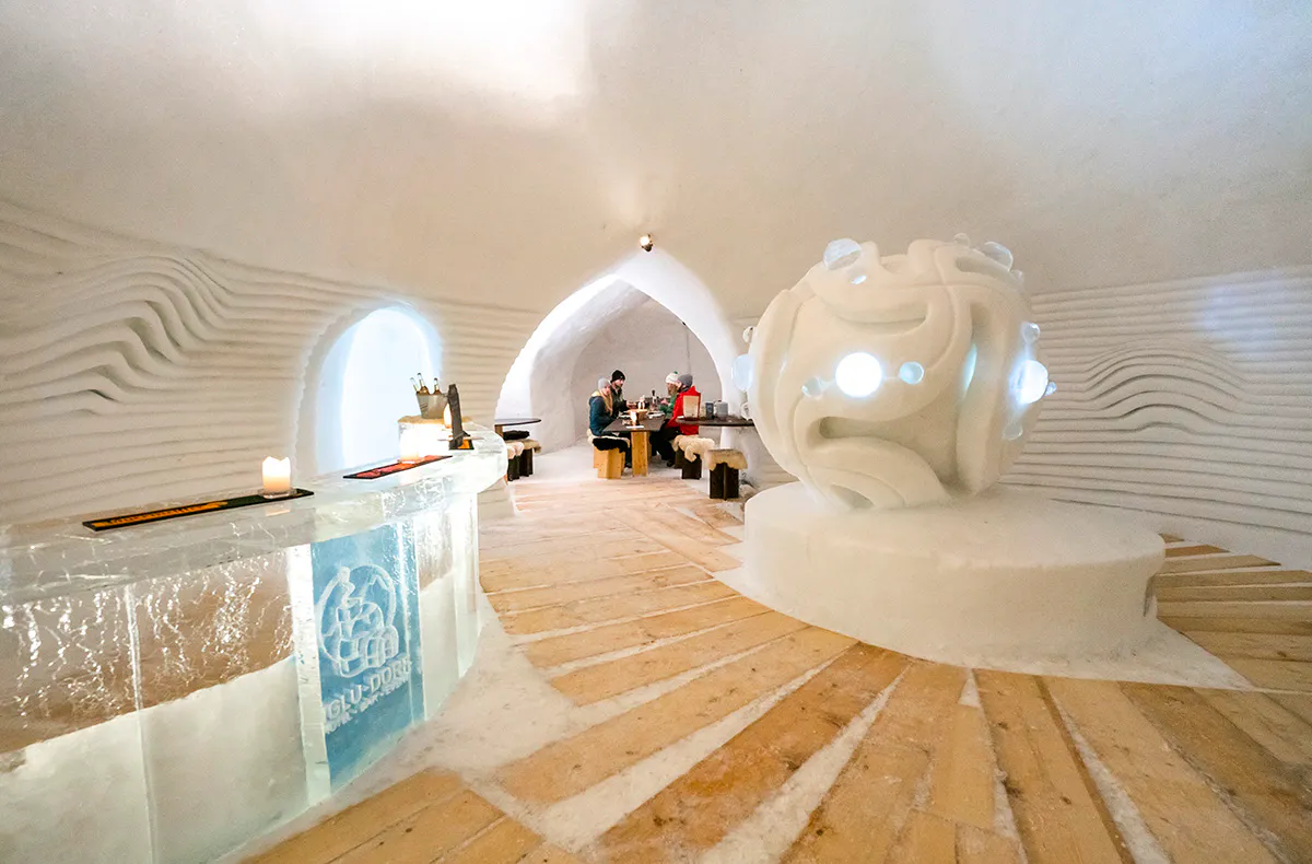 Übernachtung im Romantik-Iglu Gstaad für 2 (1 Nacht) - 6