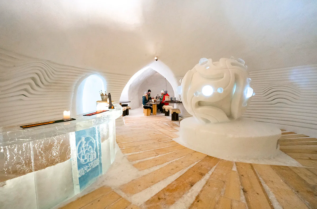 Übernachtung im Romantik-Iglu Gstaad für 2 (1 Nacht) - 6