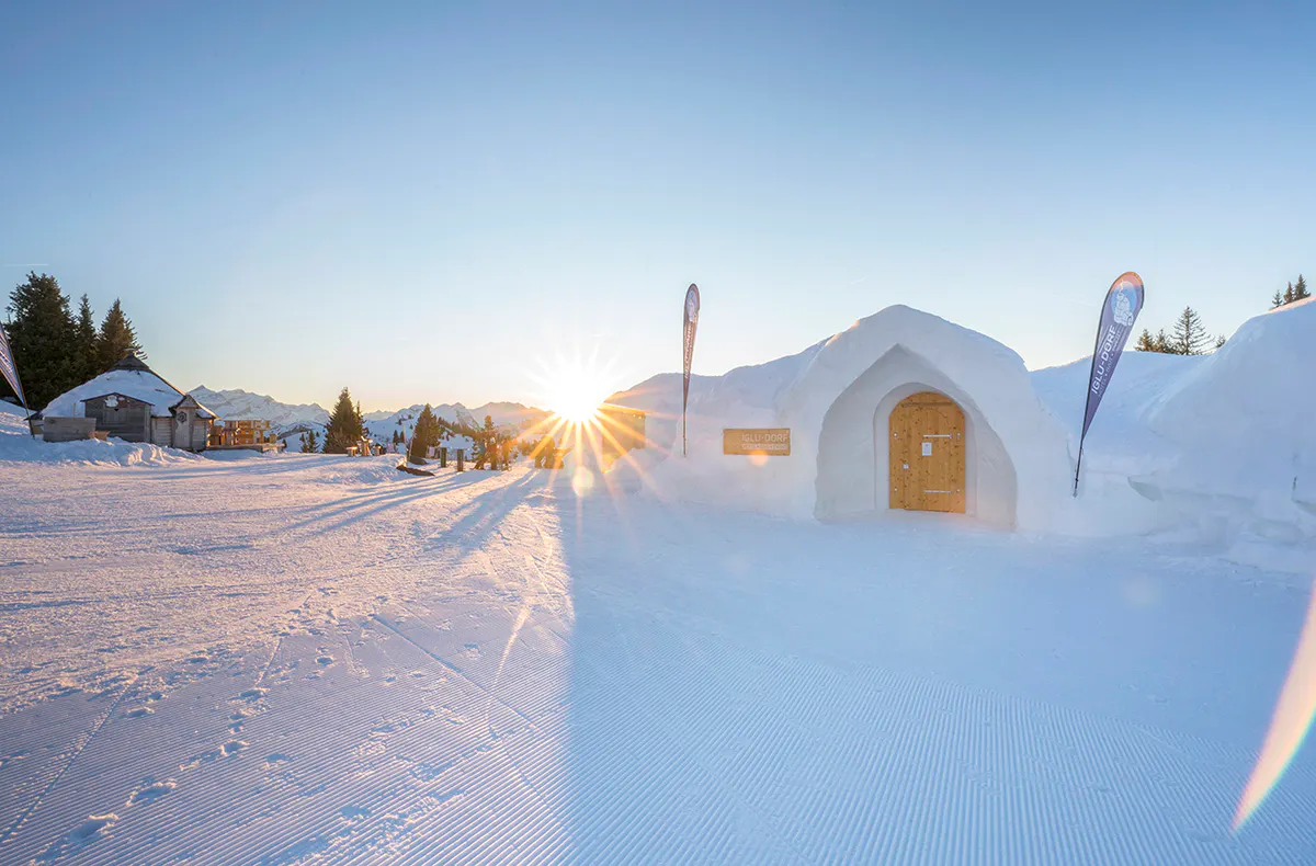 Übernachtung im Romantik-Iglu Gstaad für 2 (1 Nacht) - 8