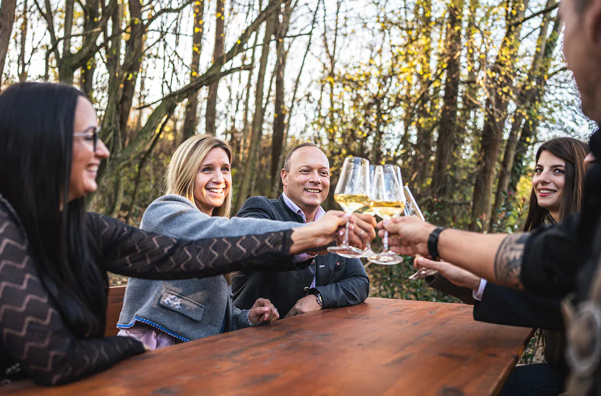 Übernachtung im Weinfass für 6 Grub an der March - 7