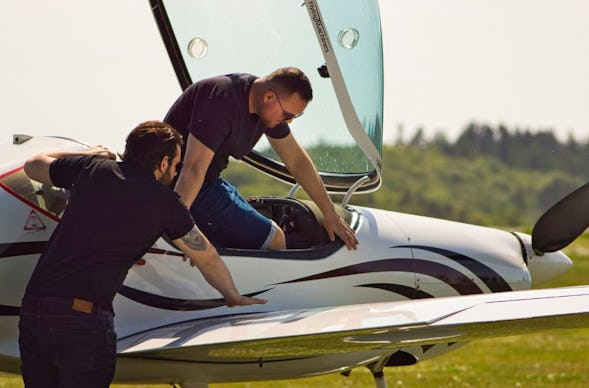 Ultraleichtflugzeug selber fliegen Waldeck (30 Min.)