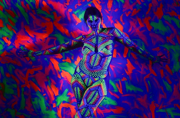 UV-Effekt-Bodypainting Farchant