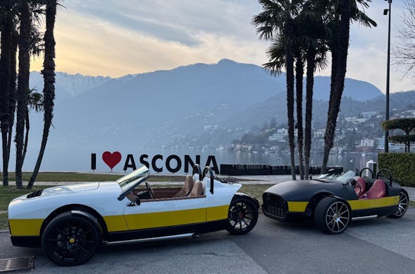 Vanderhall Roadster fahren für 2 Minusio (3h)