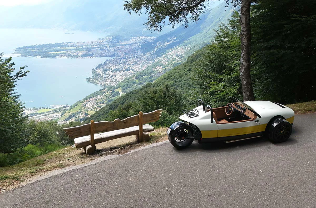 Vanderhall Roadster Fahrt ab Locarno (Morning Ride 3h) - 3