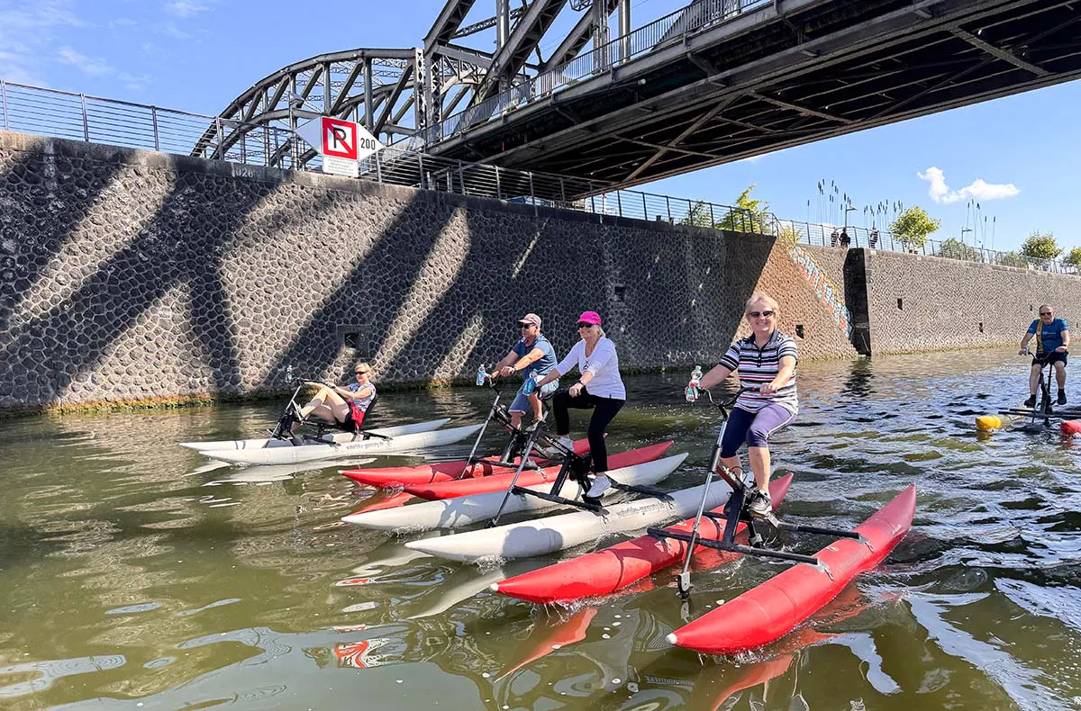 Waterbike fahren Heidelberg - 4
