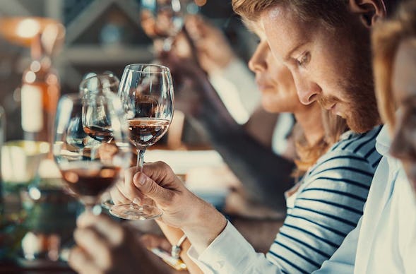 Wein Tasting im Labor Bern