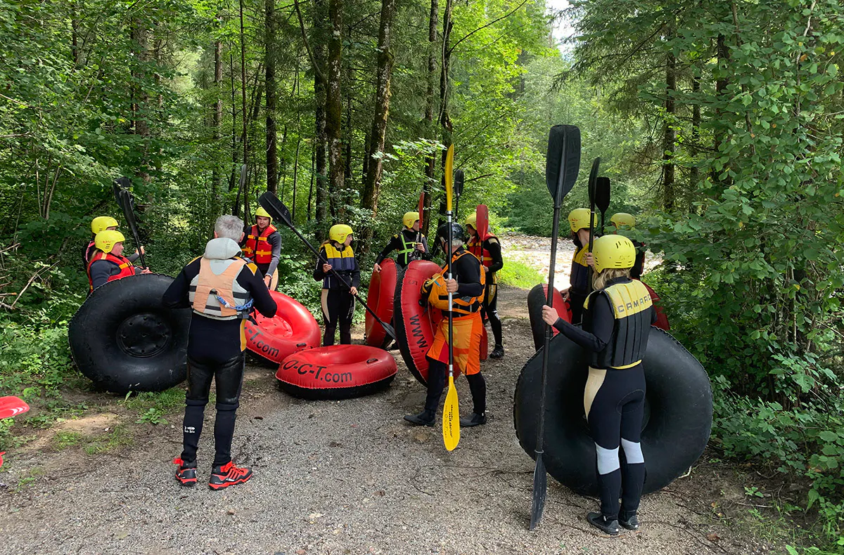 Wildwasser-Tubing Abtenau-Voglau - 5