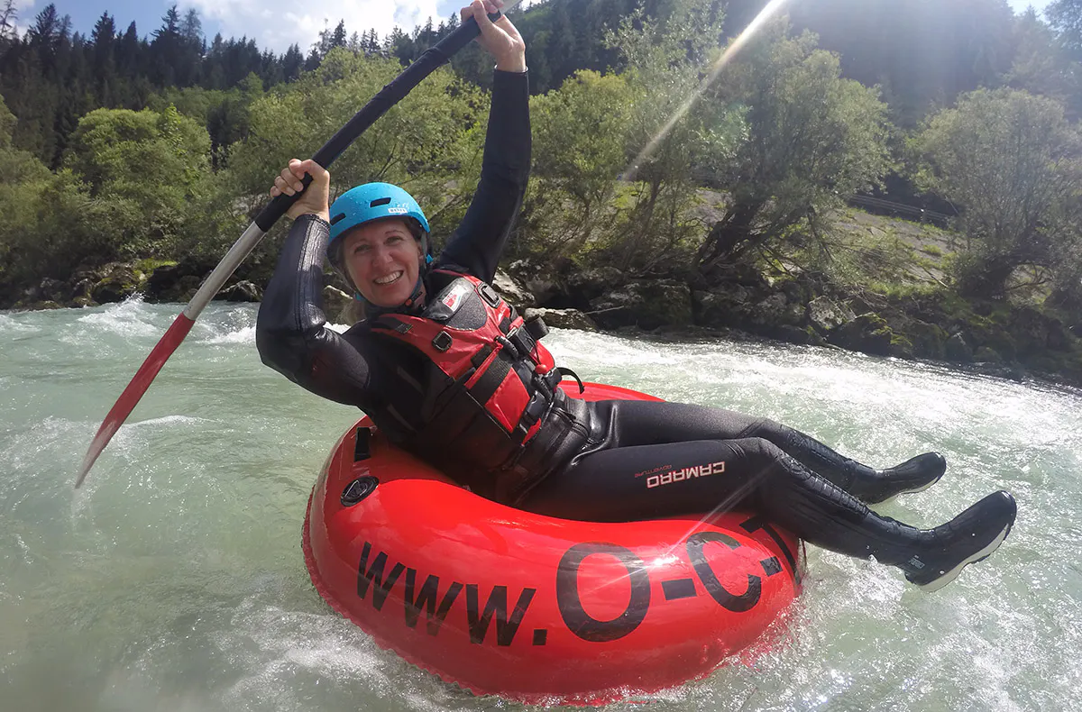 Wildwasser-Tubing Abtenau-Voglau für 2 - 5