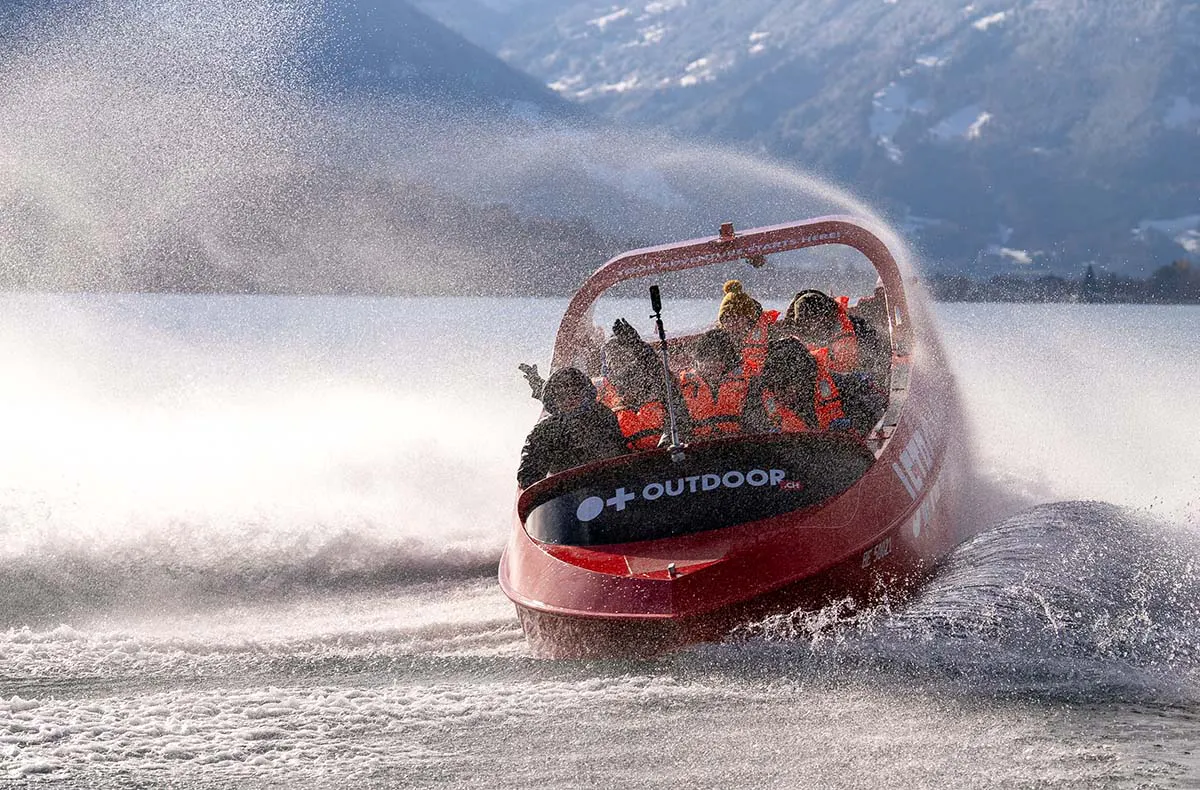 Winter Jetboat Ride Raum Thun - 6