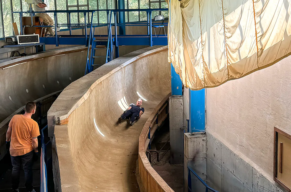Wintersport am Olympiastützpunkt Altenberg - 5