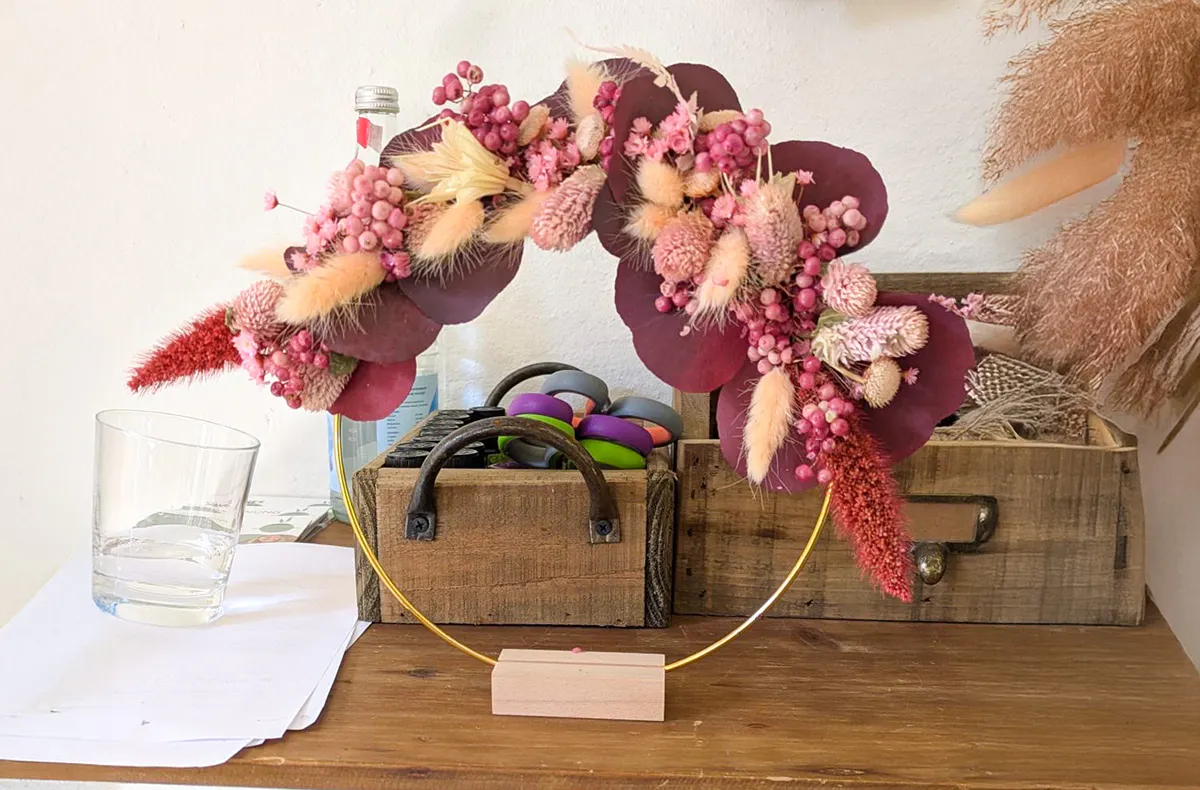 Workshop Bottrop (Trockenblumen-Ring) - 5